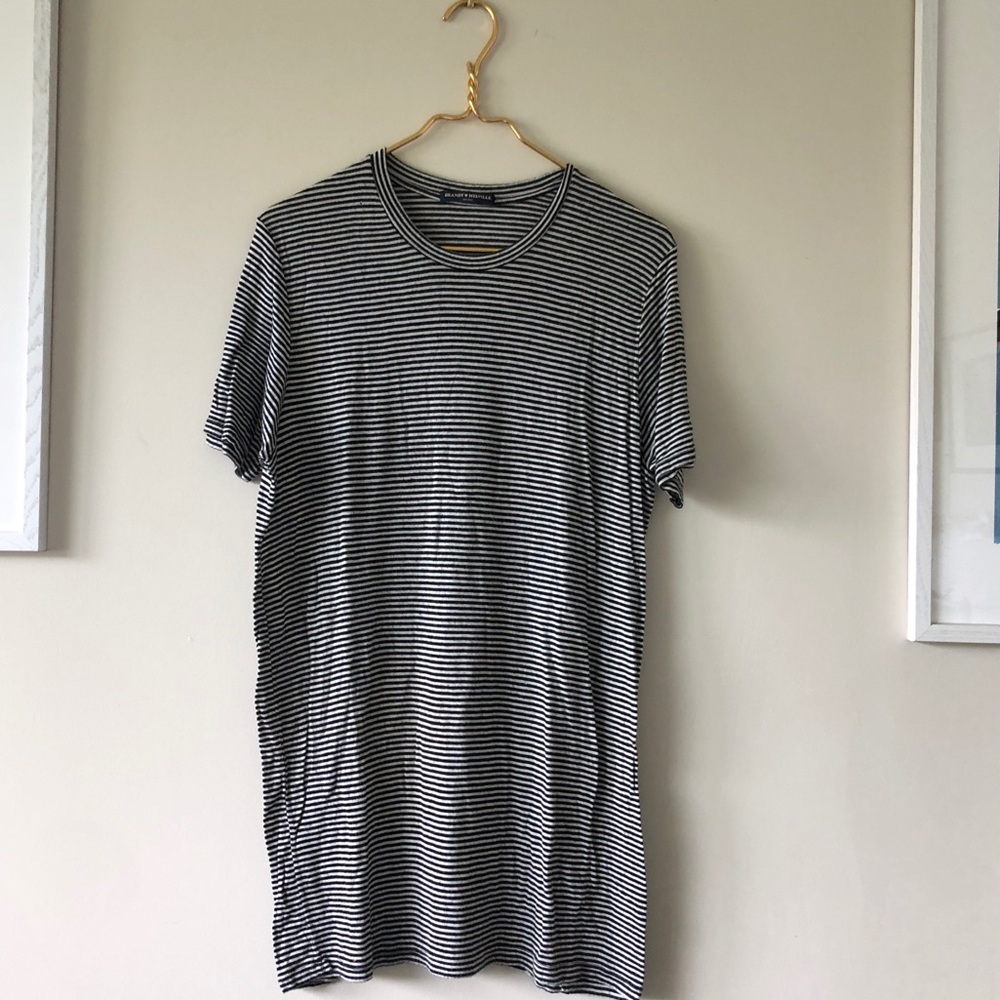 Brandy Melville Striped T-Shirt Dress